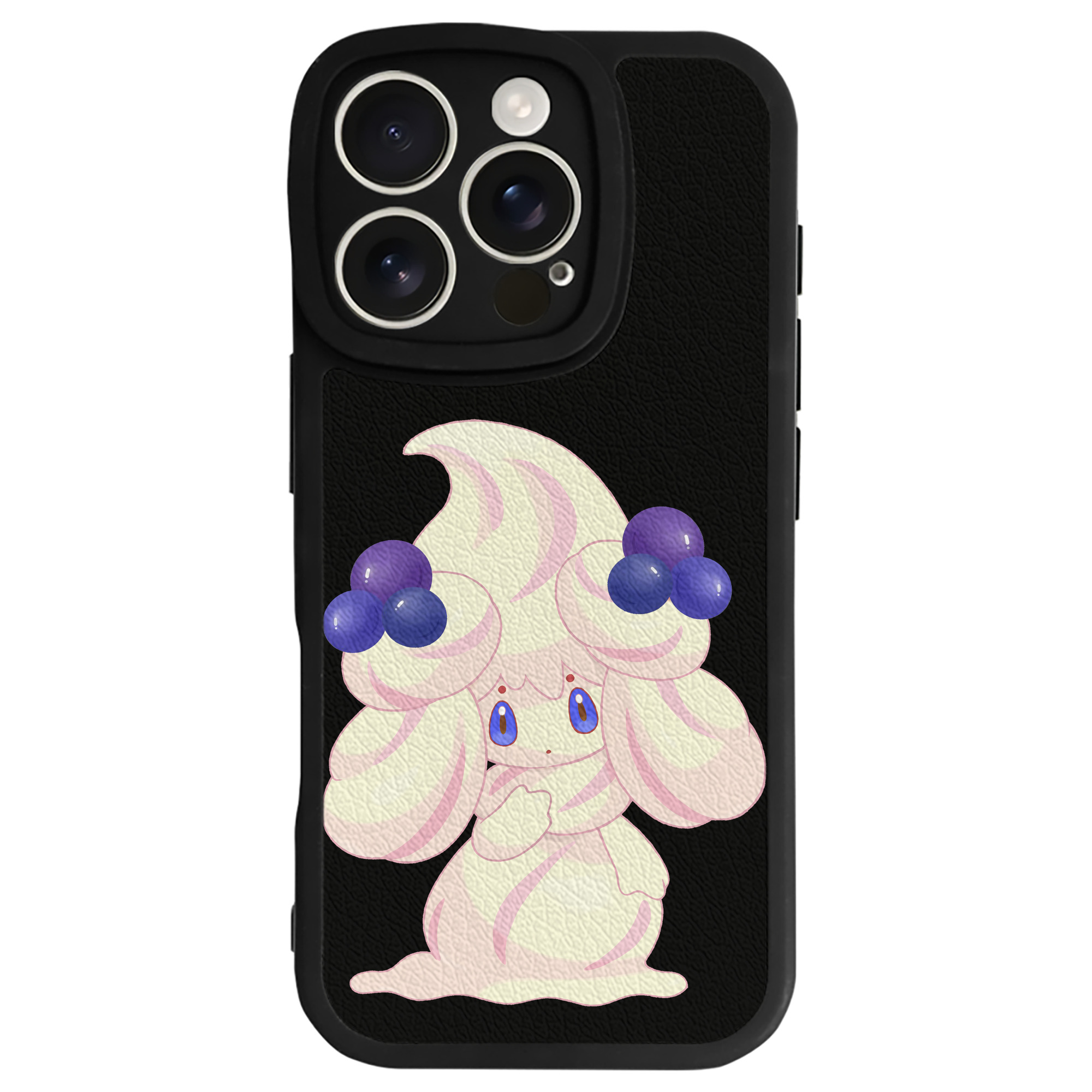 （画像用） ポケットモンスター Pokémon 【iPhone 16シリーズ対応】シリコンスマホケース（レザー調） 材質：シリコン